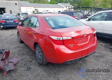 2015 Toyota Corolla Le from USA, damaged, VIN 2T1BURHE8FC456313